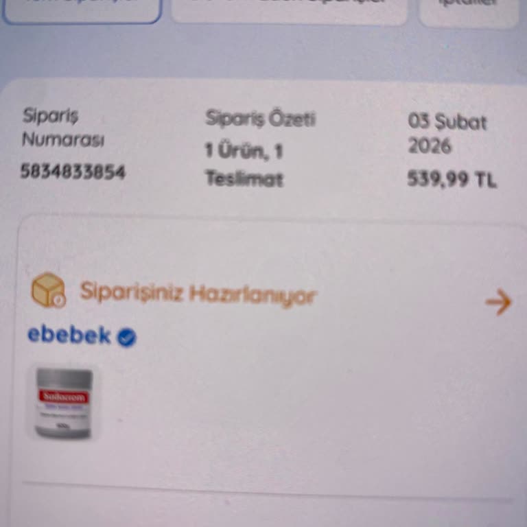 E-Bebek Siparişim 10 Gün Geçmesine Rağmen Kargoya Verilmedi Ve Müşteri Hizmetleri Yanıt Vermedi