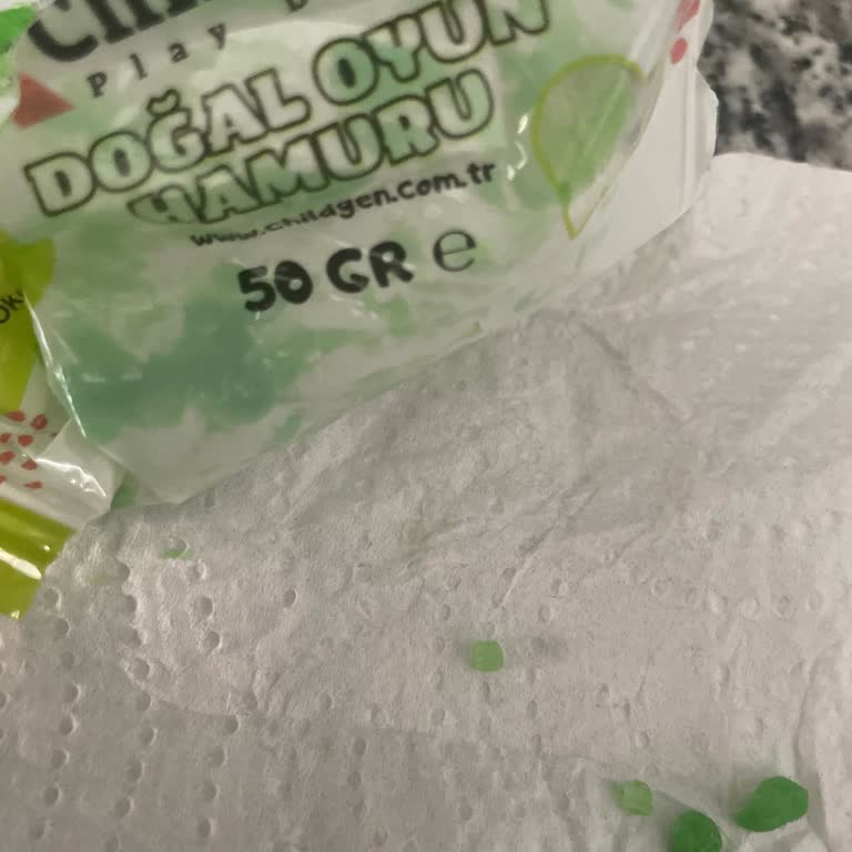 Childgen Oyun Hamurundan Çıkan Cam Parçaları!