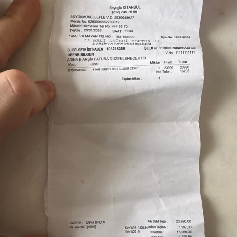 Desa Taksim Mağazasından 16793₺ İade Üç Hafta Sonra Da Gerçekleşmedi