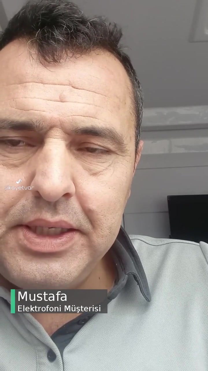 Elektrofoni Yetkili Servisim Diyor Ama Değil! videonun kapak resmi