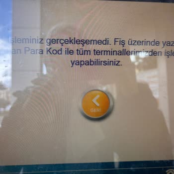 Kiosk Cihazı Banknotları Tanımadı Ve 510 TL Alıkonuldu, İade Talebi