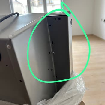 Kumtel Setinde Gelen Hasarlı Aspiratör İçin Değişim Talebim Reddedildi