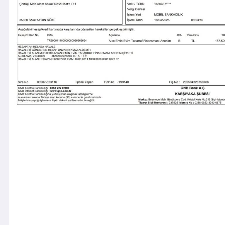 Peşinatım Devlet Katkı Payı Gibi Kesildi, İade Edilmiyor