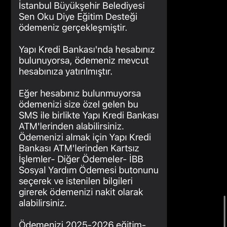 Arnavutköy Belediyesi Sosyal Yardımının Ödemesi Hesaba Geçmedi