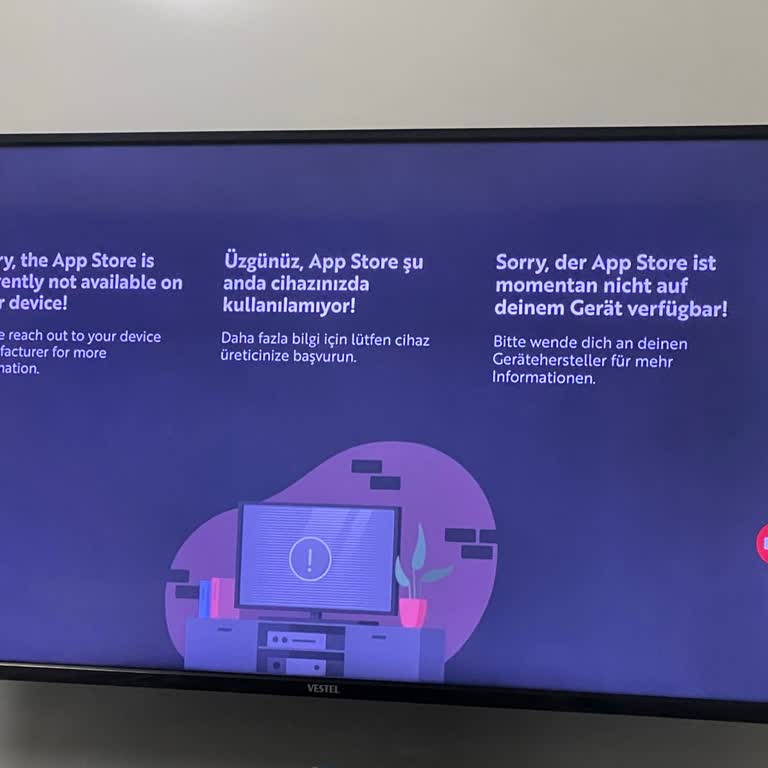 Vestel App Store Giriş Sorunu ve Müşteri Hizmetleri İhmali