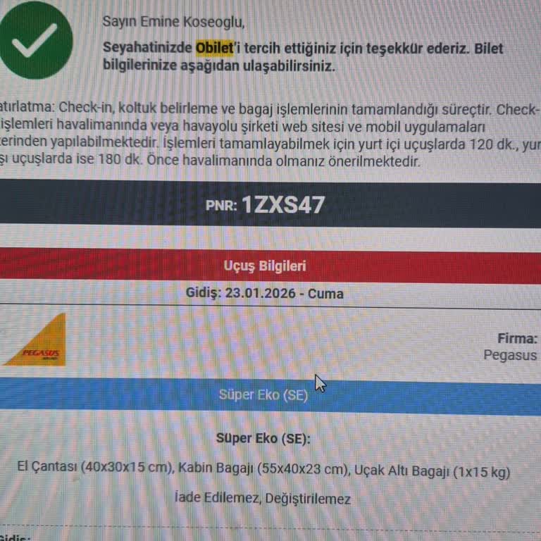Obilet Uçak Bilet İadesi Yapmıyor