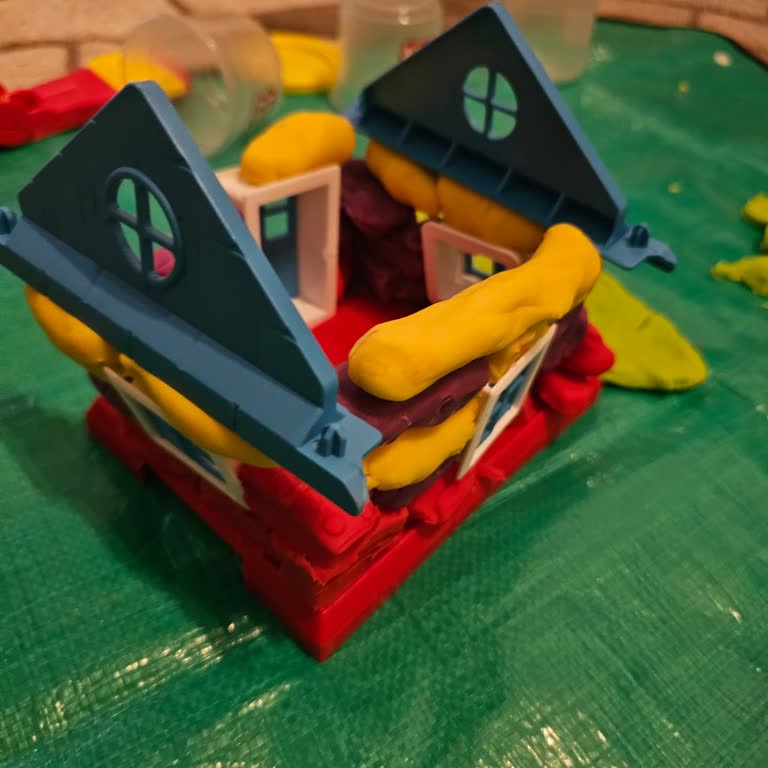 Eksik Çatı Parçaları Nedeniyle Art Craft Hamur Ev Seti Kullanılamıyor