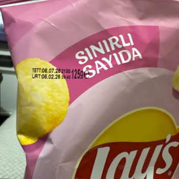 Lay’s Karides Kokteyl Cipsinde Kurumuş Böcek Tespiti
