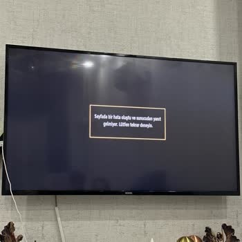 Vestel 4K Smart TV’de Uygulamalar Açılmıyor Ve Video Oynatmıyor