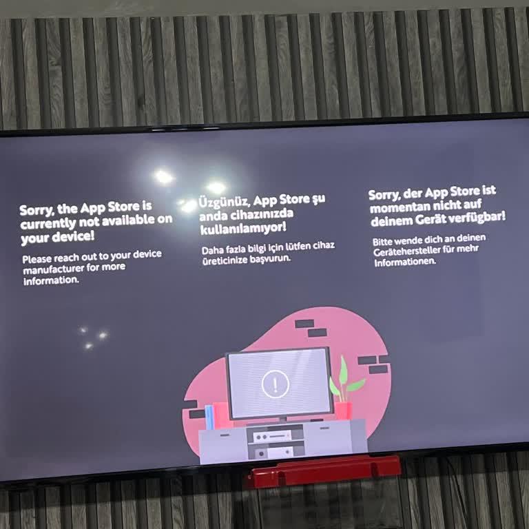 Vestel TV Apple Store Hatası: Sürekli Kullanılamıyor Uyarısı Ve Çözüm Talebi
