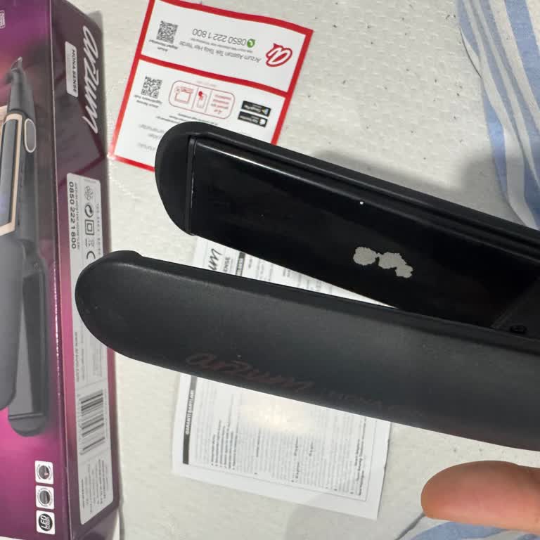 Arzum Az Kullanımda Plakları Aşınan Saç Düzleştirici İçin Garanti Talebi