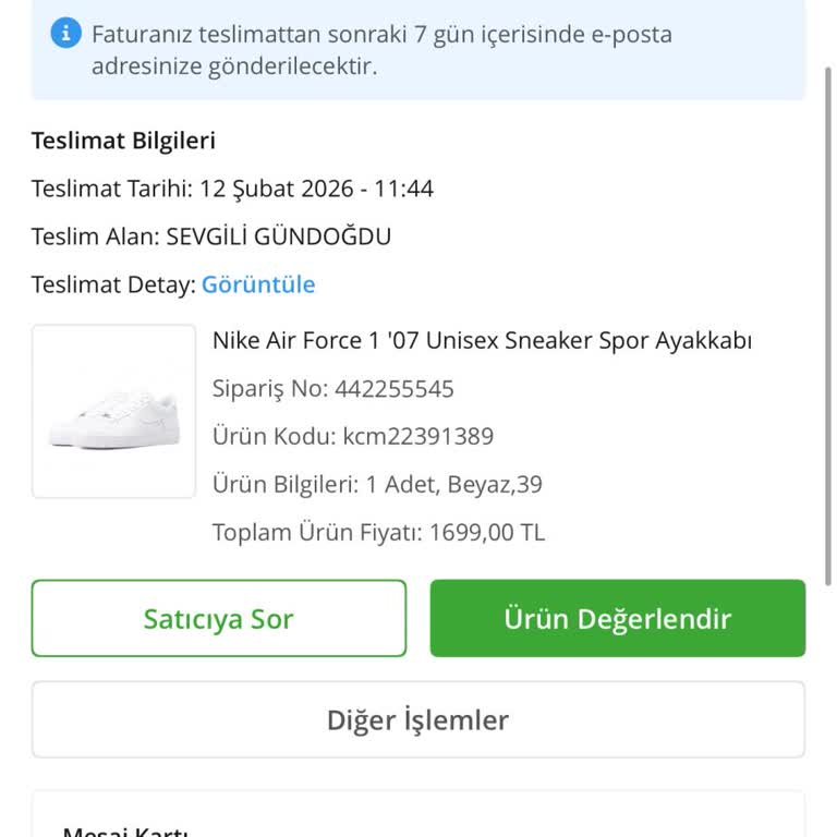 Teslim Edilmediği Halde Teslim Edilmiş Görünen Ürün Sorunu