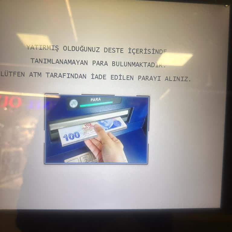 Enpara ATM'de 7.000 TL Eksik İade Talebi