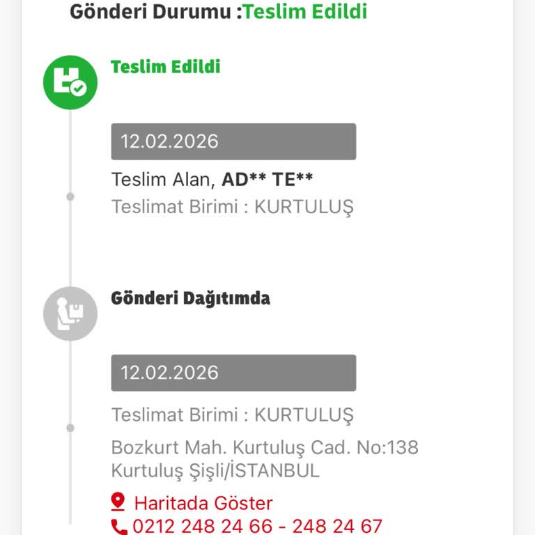 DHL E-Commerce Kargom Yanlış Teslim Edildi Ve Konumu Belirsiz