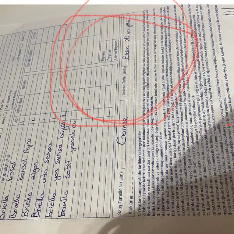 Teslimat Gecikmesi, Eksik Ve Hatalı Mobilyalar Nedeniyle Mağduriyet