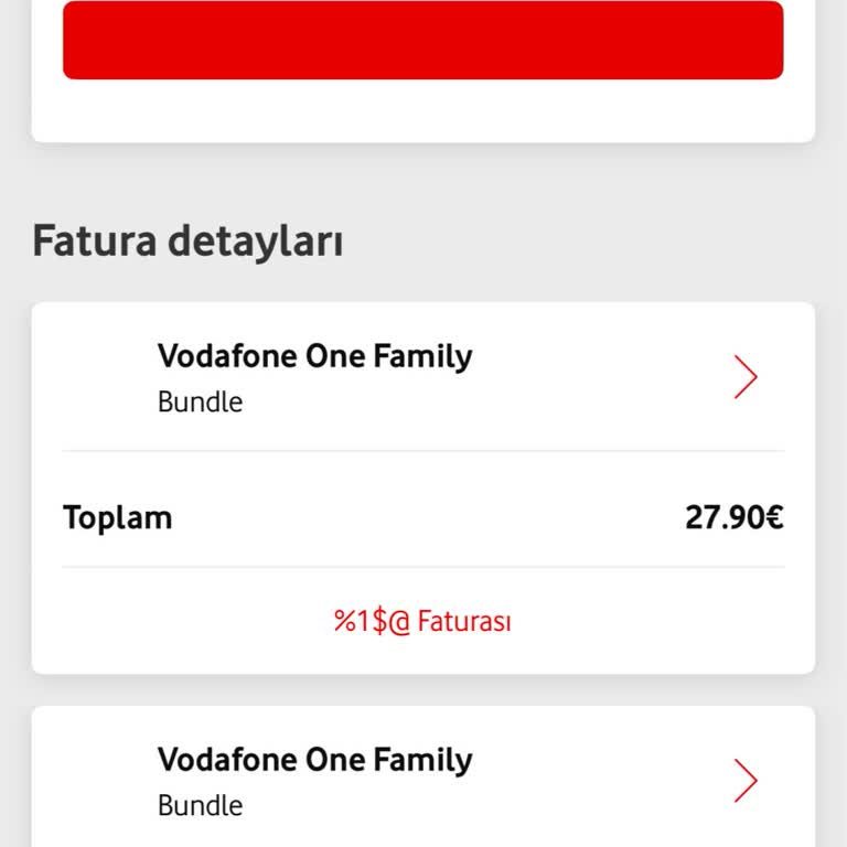 İzinsiz Vodafone One Family Ücretinin İptali Ve Geri Ödemesi