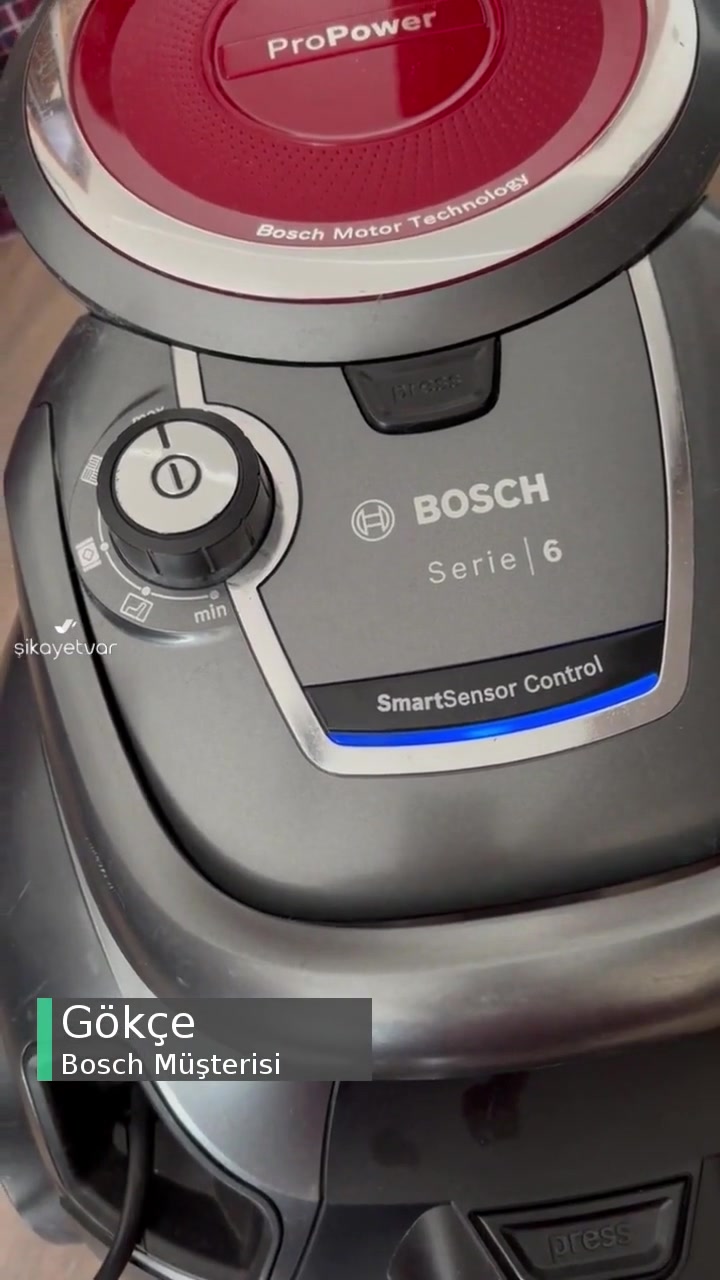 Bosch Seri 6 Toz Torbasız Süpürge Sıkıntısı! videonun kapak resmi