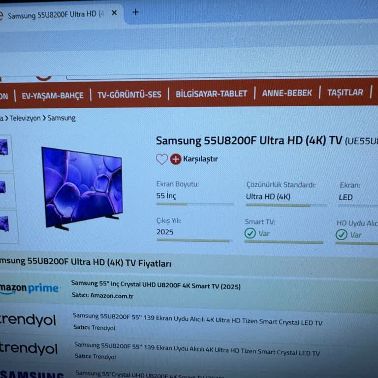 Samsung TV Değişim Süreci!