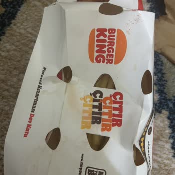 Burger King Siparişimde Dondurma Karışıklığı Ve İade Sorunu