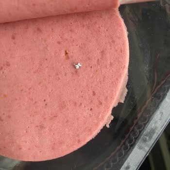 Namet Markalı Hindi Salamında Metal Parçası