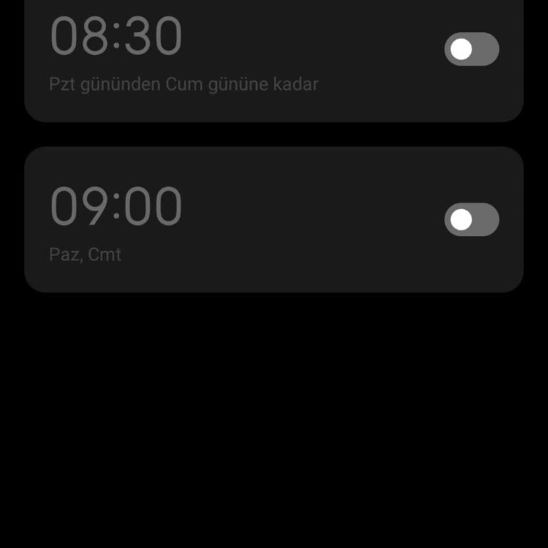Saat Bildirimleri Engellendi Ve Alarm Tuşları Kayboldu