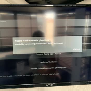 Smart TV Çalışmıyor Ve Müşteri Hizmetleri Çözüm Bulamıyor