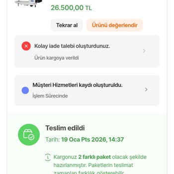 Satıcı Ve Hepsiburada’nın Kullanılmış Dikiş Makinesini İade Reddi