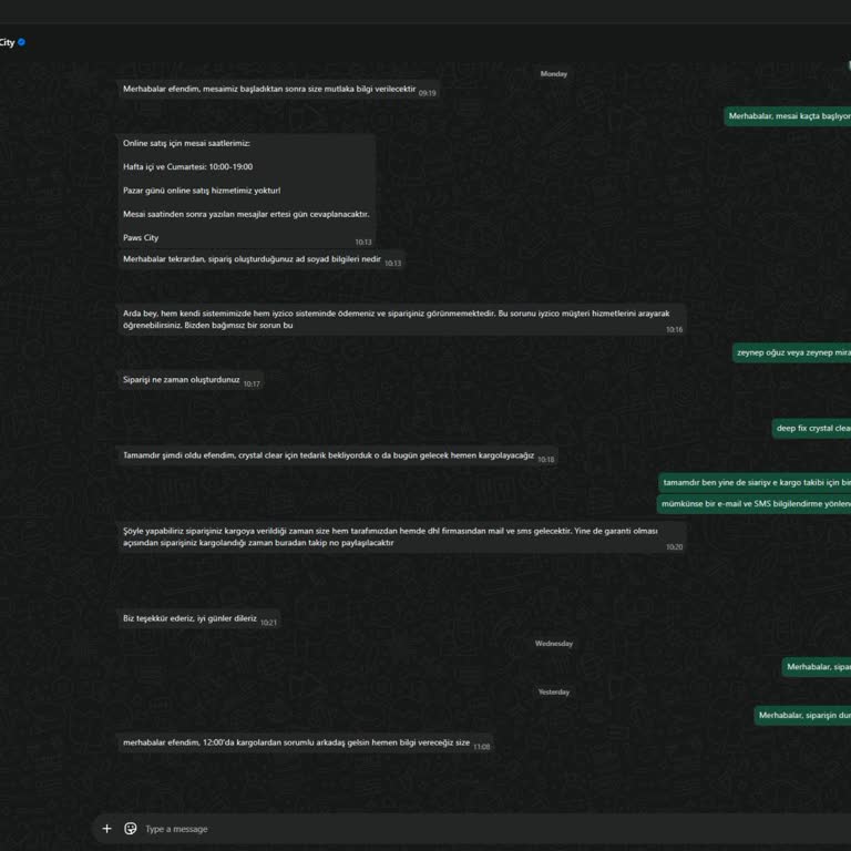 Siparişim Görünmüyor Ve Takip Bilgisi Gelmedi
