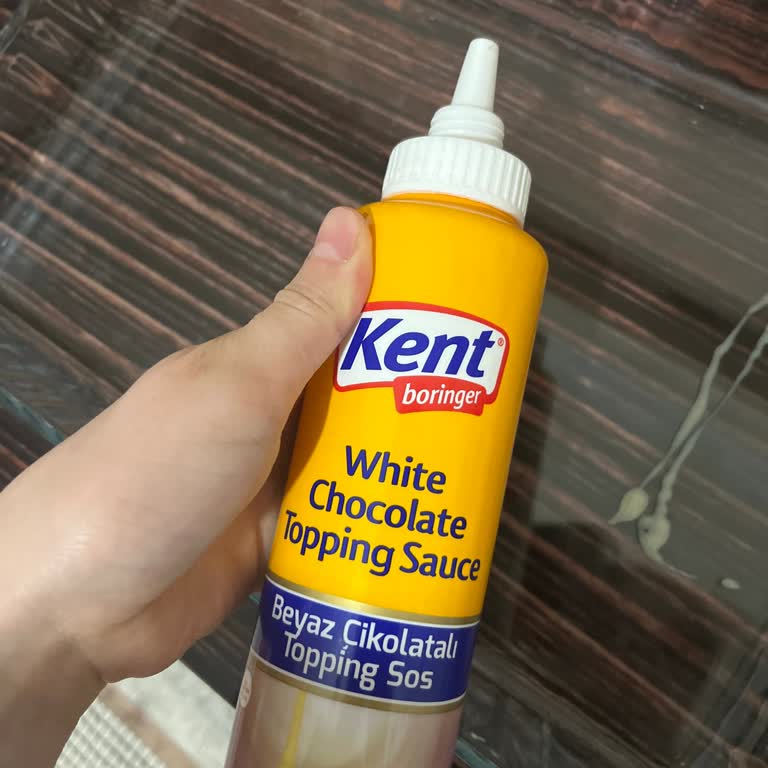 Sulu Ve Rengi Bozuk Kent Boringer Beyaz Çikolata Sosu İçin Para İadesi Talebi