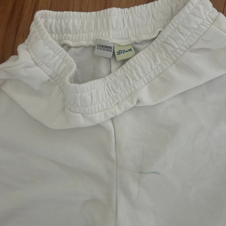 X İşaretiyle Lekeli Eşofman Altı, İade Talebi