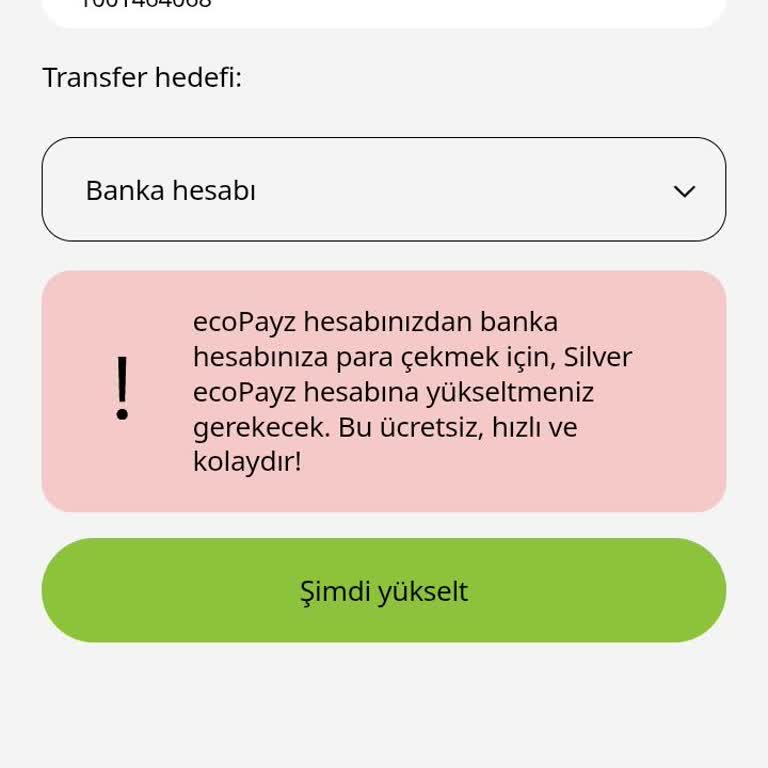 EcoPayz Hesabım Onaylanmadı, 3000 TL Bakiyeme Erişemiyorum