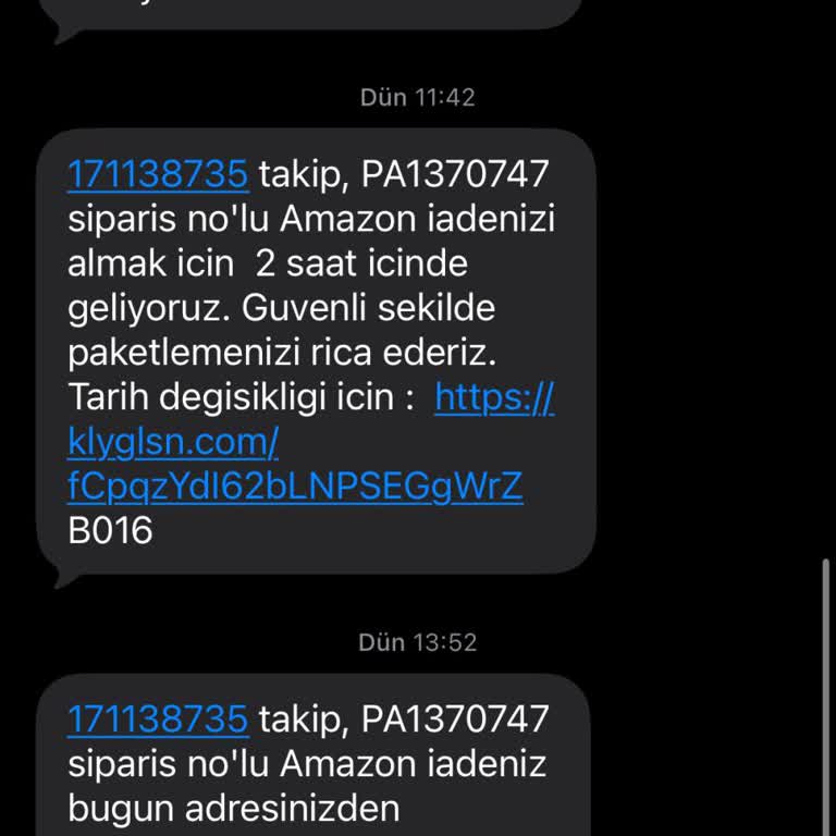 Kolay Gelsin Kargo'nun İade Alım Sözlerini Yerine Getirmemesi