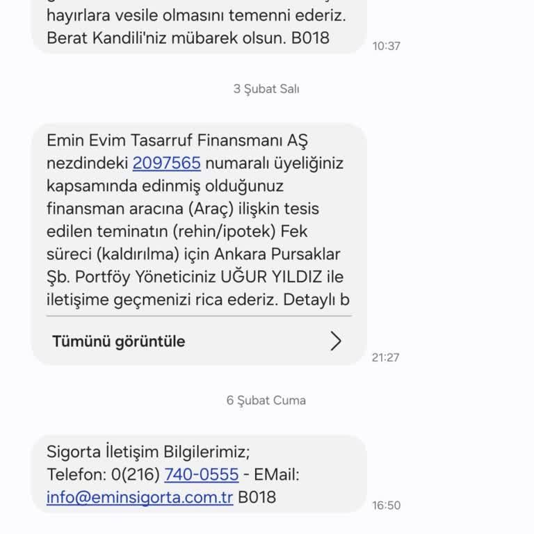 Satılan Araçın Kaskosu İptal Edilmediği Ve Ücret İadesi Gelmiyor