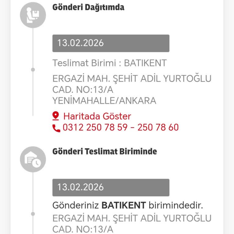 Teslim Edileceği Söylenen Kargo Gelmedi Ve Müşteri Hizmetleri Cevapsız