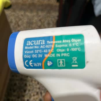 Acura 9720 Ateş Ölçer Lo Hatası Kısa Sürede Arıza Ve Değişim Talebi