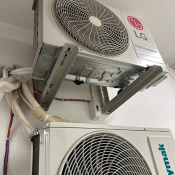 LG Mersin Gazi Soğutma Servisinde Tahliye Borusu Eksik Ve Saygısız Yaklaşım