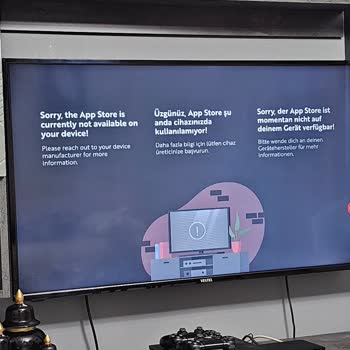 Vestel Televizyonumda App Store Kullanılamıyor, Üyelik Haklarım Engellendi