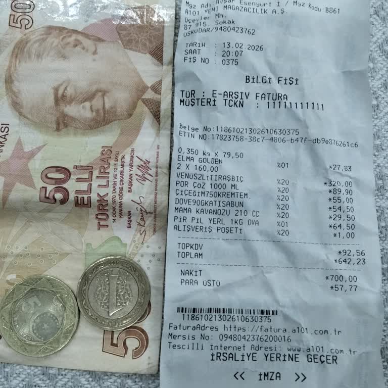 Kasiyer Para Üstünü Vermedi Ve Sorumluluk Almıyor