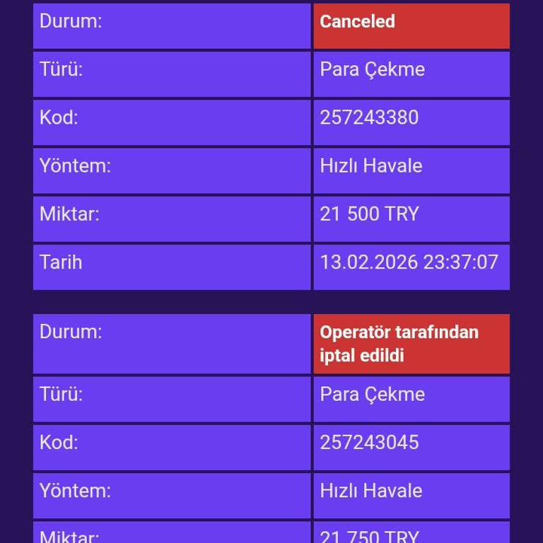Çekim Talebim Sürekli Reddediliyor Ve Açıklama Alınamıyor
