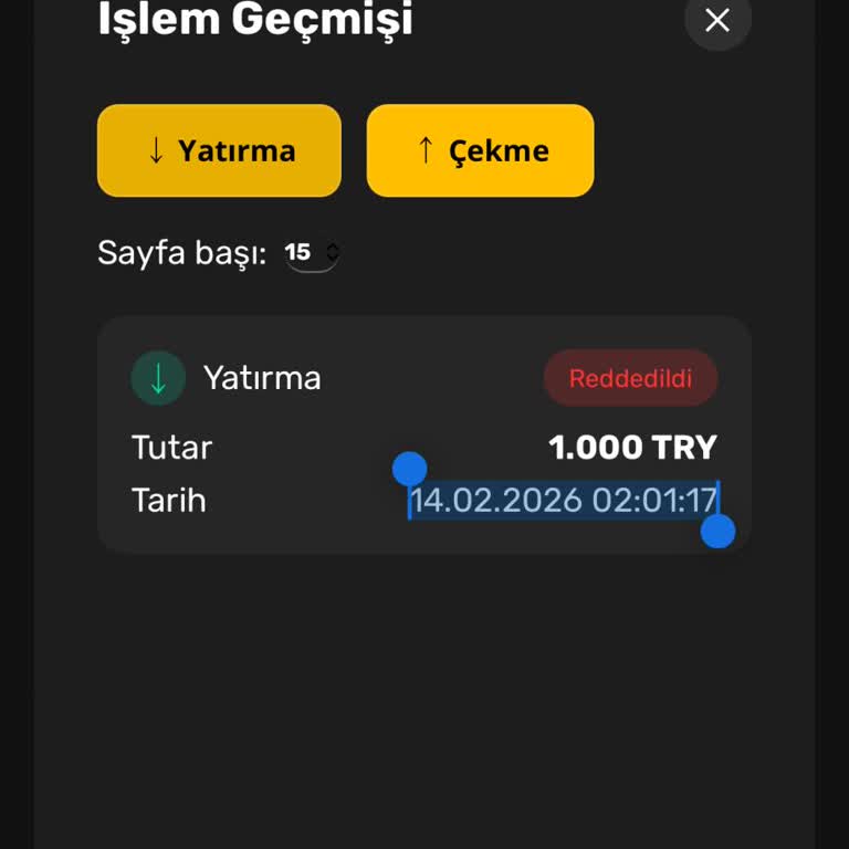 Betrilyon Para Hem Site Hesabıma Geçmedi Hem de Tarafıma İade Edilmedi