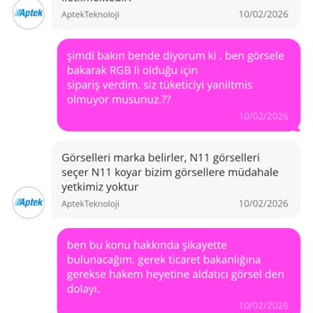 İlan Görselindeki Yanıltıcı RGB Klavye Bilgisi Ve Sorumluluk Reddi