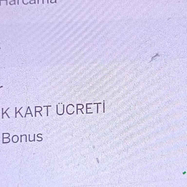 Garanti BBVA Kapalı Bonus Kartımdan 1100 TL Yıllık Aidat Çekilmesi Ve İadesi Talebi