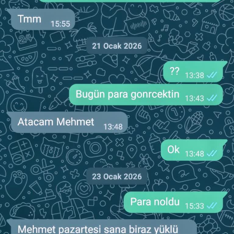 İade Edilmemiş Ödeme Talebi
