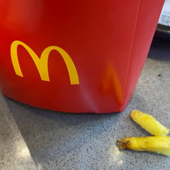 McDonald's Şubesinde Patates Kızartmasında Böcek Görüldü, Hijyen Güveni Sarsıldı