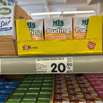 Manavgat Şok Şubesinde Tarihi Geçmiş Pudingler Hemen Kaldırılmalı