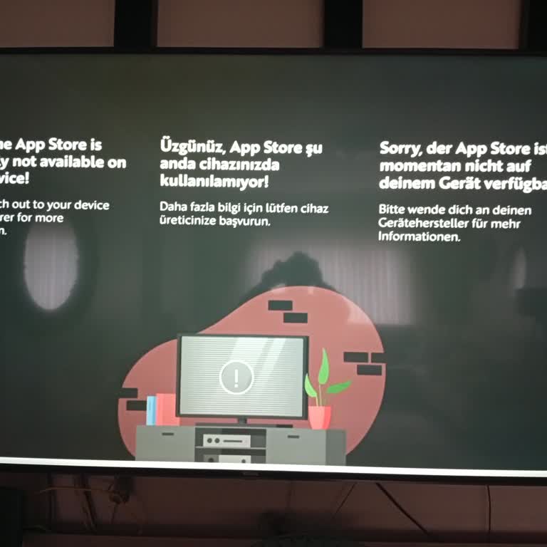 Regal 75R754UR Smart TV'de App Store Uygulamalarına Erişim Sorunu Çözülmedi
