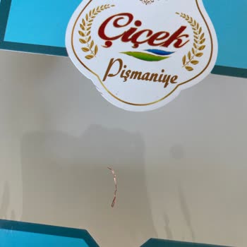 Helva İçinde Bakır Tel Bulunması Damağımı Yaraladı