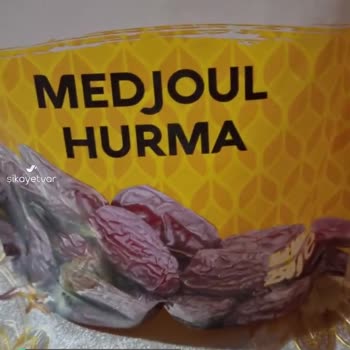 Simbat İçi Güvelenmiş Hurma!