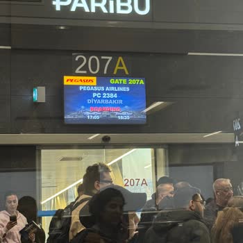 Pegasus Uçuşunda 2 Saatlik Ekstra Gecikme Ve Kaoslu Boarding