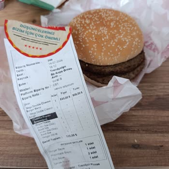 Yanlış Burger Ve Küçük Patates, İade Talebim Geçmiş İade Nedeniyle Reddedildi